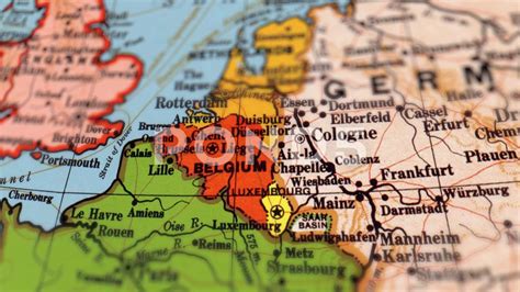 Belgium World Map Location