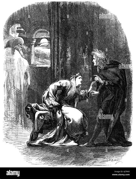 Scene from Shakespeare's Hamlet, 19th century. Artist: Unknown Stock ...