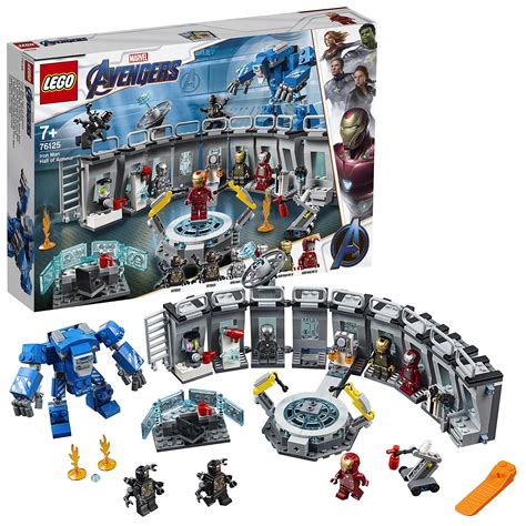Buy LEGO 76125 Super Heroes Marvel Avengers Iron Man Hall of Armor ...