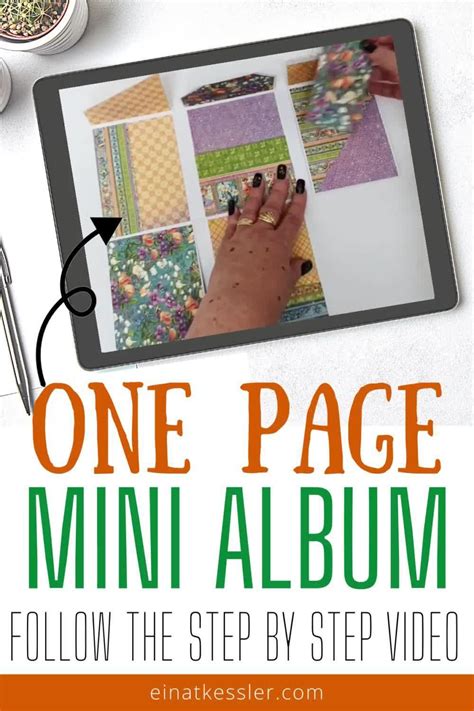 Image result for Pocket Page Mini Album Tutorial