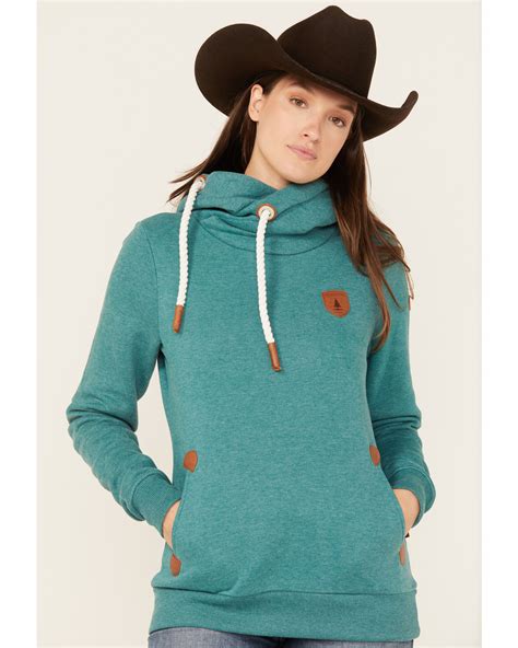 Product Name: Wanakome Women's Artemis Cowl Neck Hoodie