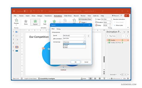 PowerPoint Animation Based On Mouse Click 的图像结果