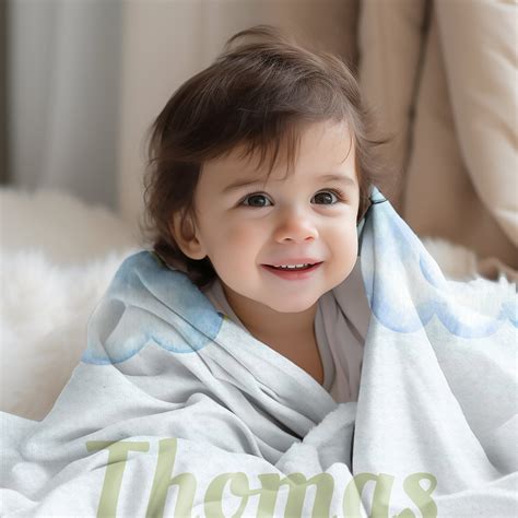 Personalized Baby Blanket Baby Boy Gift Unique Custom Baby Boy Blanket ...