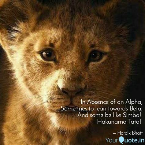 In Absence of an Alpha, S... | Quotes & Writings by HarDy BoUy | YourQuote