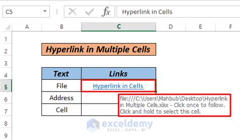Image result for How to Add Hyperlink in Excel Multiple Cells