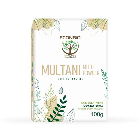 Econbioroots Multani Mitti Powder 100g – Jaivik Tokri