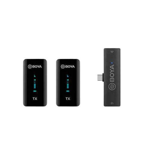 BY-XM6 S6 Dual TYPE-C 2.4G Wireless Lavalier – BOYA INDIA