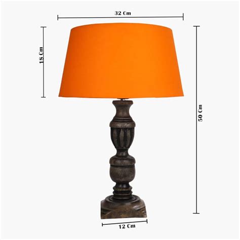 Buy HOMESAKE Wooden Set of 2 Table Lamps from Homesake at just INR 8000.0