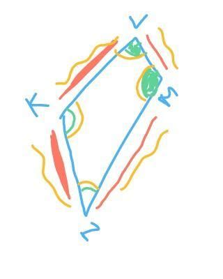 Draw arough sketch of a quadrilateral KLMN. State, 2. (a) two pairs of ...
