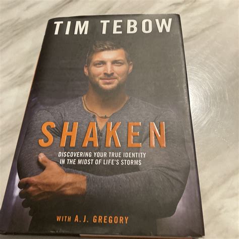 Tim Tebow Book Shaken Discovering Your True Identity in Midst of Life's Storms 9780735289864| eBay