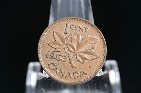 1953 Canada 1 cent circulated - For Sale, Buy Now Online - Item #844566