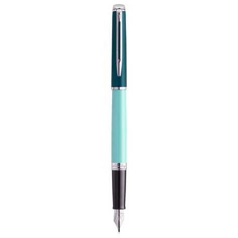 Waterman Hemisphere Colour Block Green CT Fountain Pen – SCOOBOO