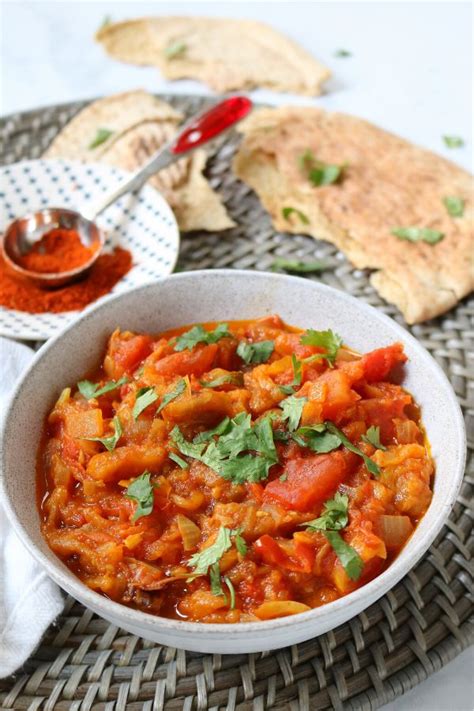 Smoky Eggplant and Tomato Zaalouk: a North African recipe | Piquant ...