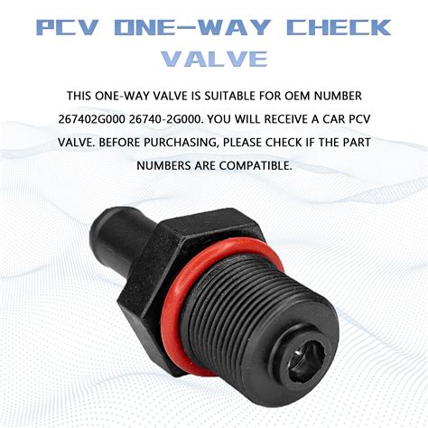 Snapklik.com : QBOONPT PCV Valve For Car, Automobile PCV One-way Check ...