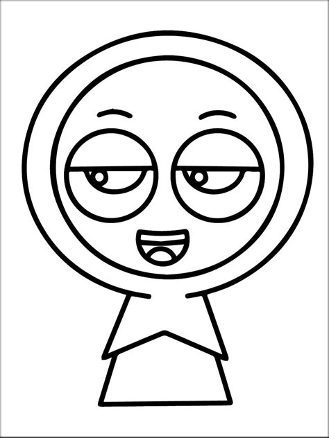 Oren Incredibox Sprunki coloring page - Download, Print or Color Online ...