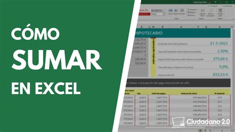 Image result for Tutorial Excel Como Sumar