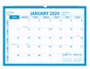 Sky Blue Wall Planner 2024 - 12 Sheeter Monthly Wall Planner 2024 ...