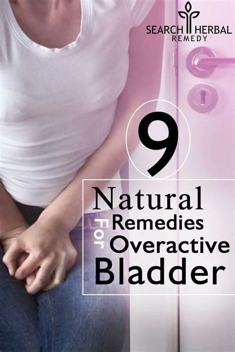 overactive bladder natural remedies
