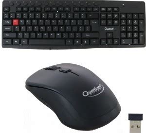Quantum Hi-Tech QHM 9600 WIRELESS COMBO (KEYBOARD & MOUSE) Wireless ...