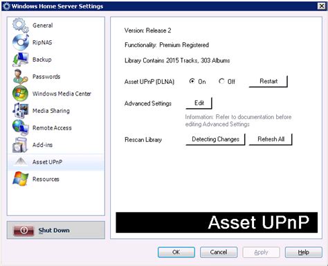 Add-In: Asset UPnP Release 2