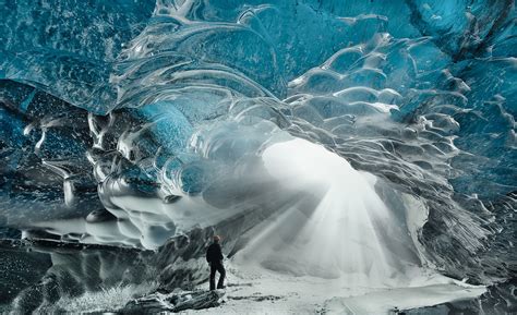 A stunning ice cave in Iceland - Mirror Online