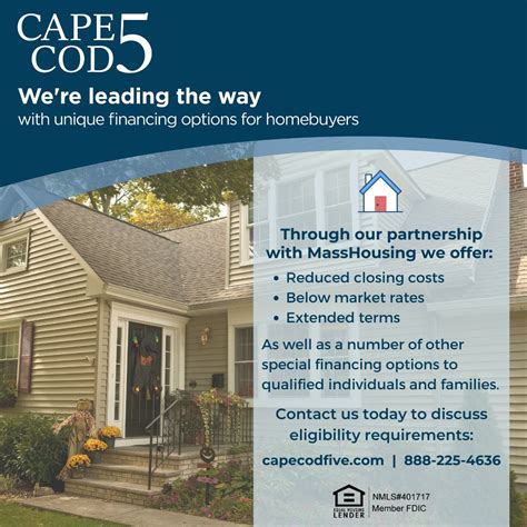 It’s a great time to buy and finance with Cape Cod 5! | Darin J. Weeks