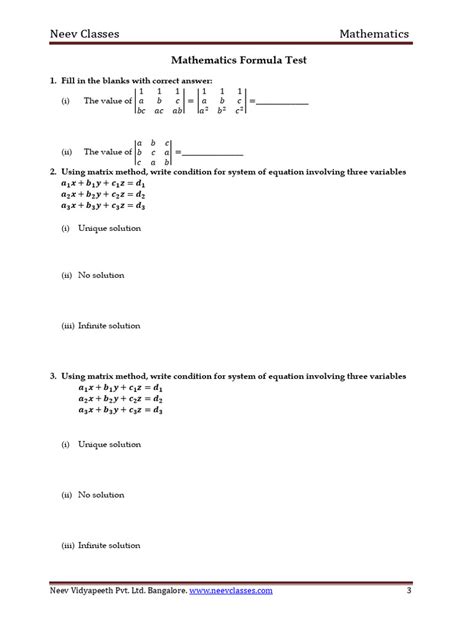 Image result for Math Test Papers