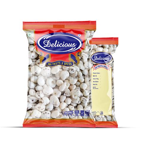 Delicious Fox Nuts | Popped Lotus Seeds | Phool Makhana – Delicious Dry ...