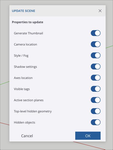 SketchUp Scenes Tutorial 的图像结果
