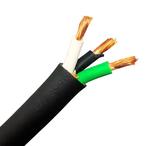 8/3 SOOW Cable Cord Wire - 8 Gauge 8 AWG 3 Conductor 600V Portable Pow ...