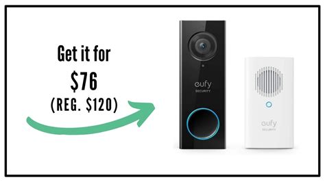EUFY Security Video Doorbell $76 (reg. $120) :: Southern Savers
