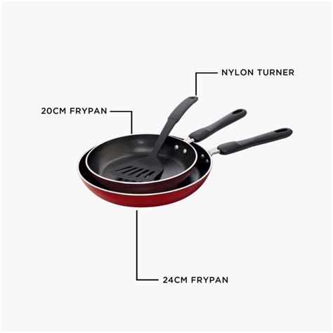 Buy MEYER Non-Stick 3-Pc. Frypan Set with Turner from Meyer at just INR ...