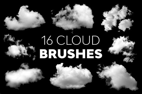 20+ Best Cloud Photoshop Brushes & Actions | Design Shack