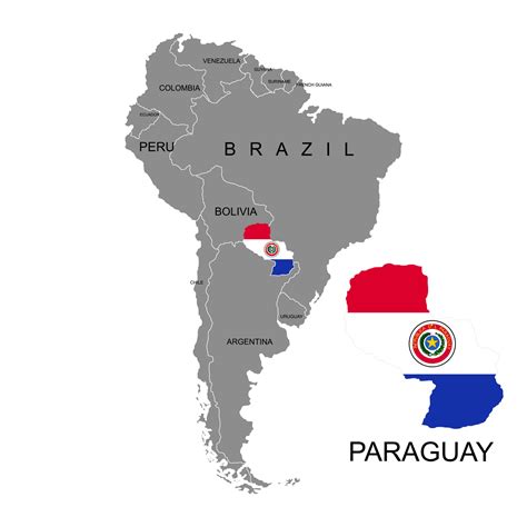 Where is Paraguay? 🇵🇾 | Mappr