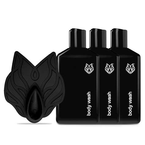 Black Wolf 7pc Gift Set for Oily Skin - Complete India | Ubuy