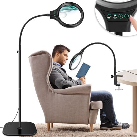 7 Best Lighted Magnifier Floor Lamps For Seniors | Senior Home Central