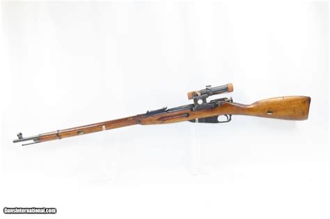 WORLD WAR II Era Soviet IZHEVSK Model 91/30 Mosin-Nagant SNIPER Rifle C ...