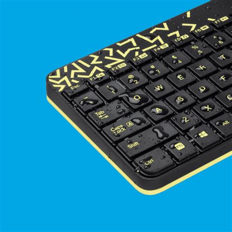 Buy Logitech MK240 Nano Wireless USB Keyboard and Mouse Set, Spill ...
