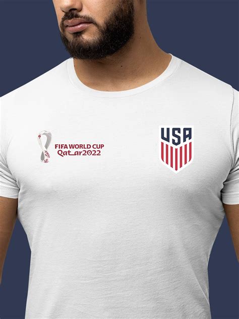 USA World Cup 2022 National Soccer Team Logo Shirt, Qatar World Cup ...
