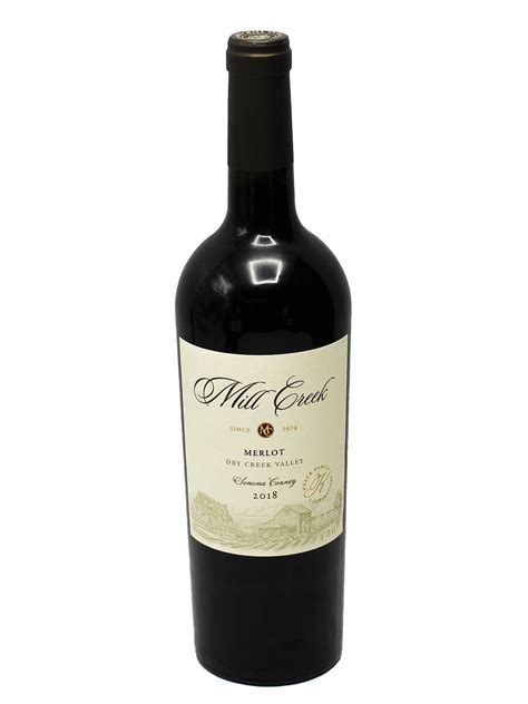 2018 Mill Creek Dry Creek Valley Merlot