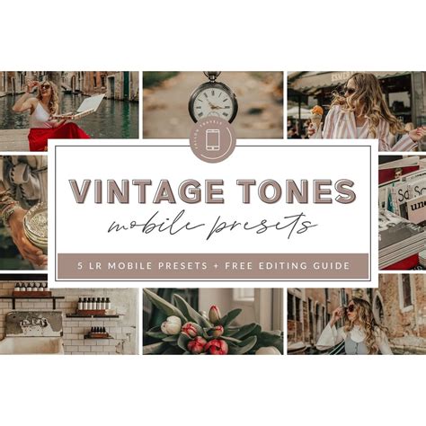 Jual Vintage Lightroom Mobile Presets IOS Android | Shopee Indonesia