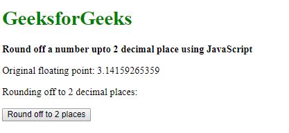 Round Off Numbers in JavaScript 的图像结果