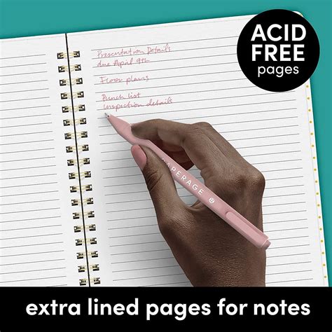 Buy PAPERAGE 2 Year Planner 2023-2024, Blush, (8.5 in x 11 in), 24 ...