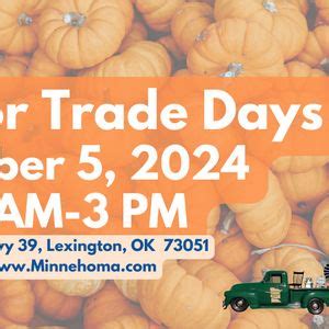 October Trade Days, 15550 OK-39, Lexington, OK, 5 October 2024 ...