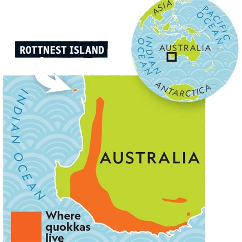 Quokka Habitat Map