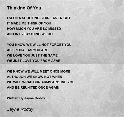 Thinking Of You Poems For Him