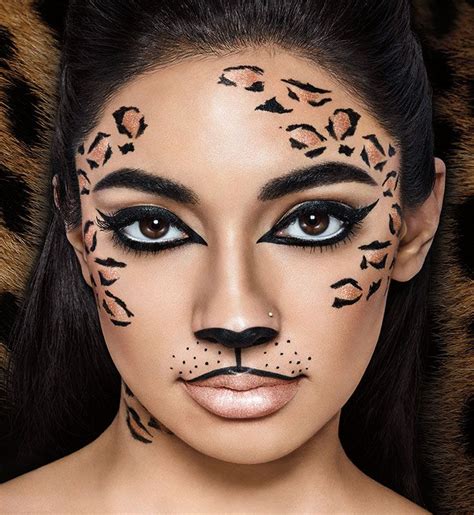 leopard makeup halloween