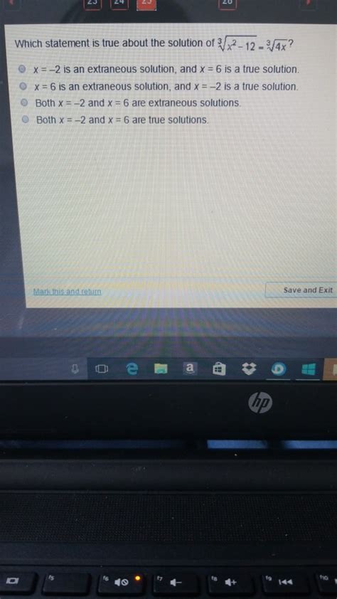 Solved Which statement is true about the solution of | Chegg.com