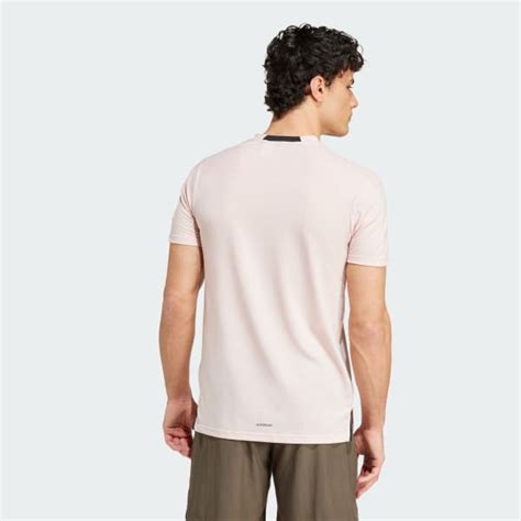 adidas Designed for Training Workout Tee - Pink | adidas India