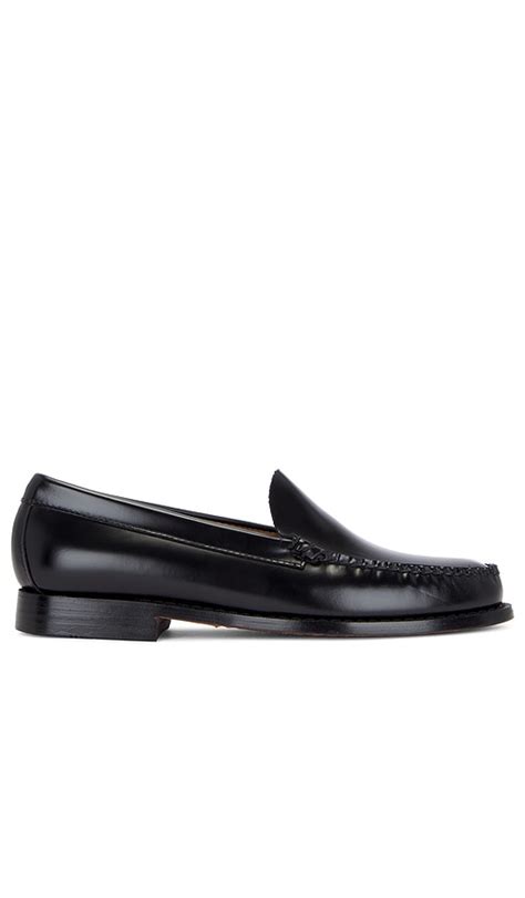 G.H.BASS Venetian Weejun in Black | REVOLVE